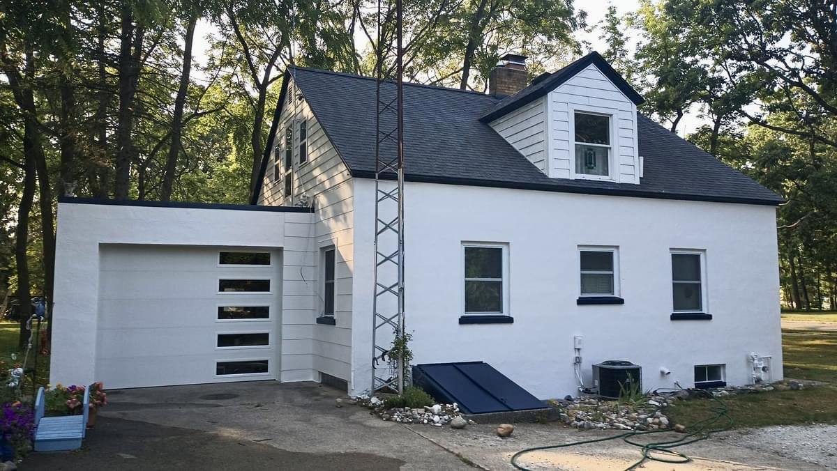 White exterior paint