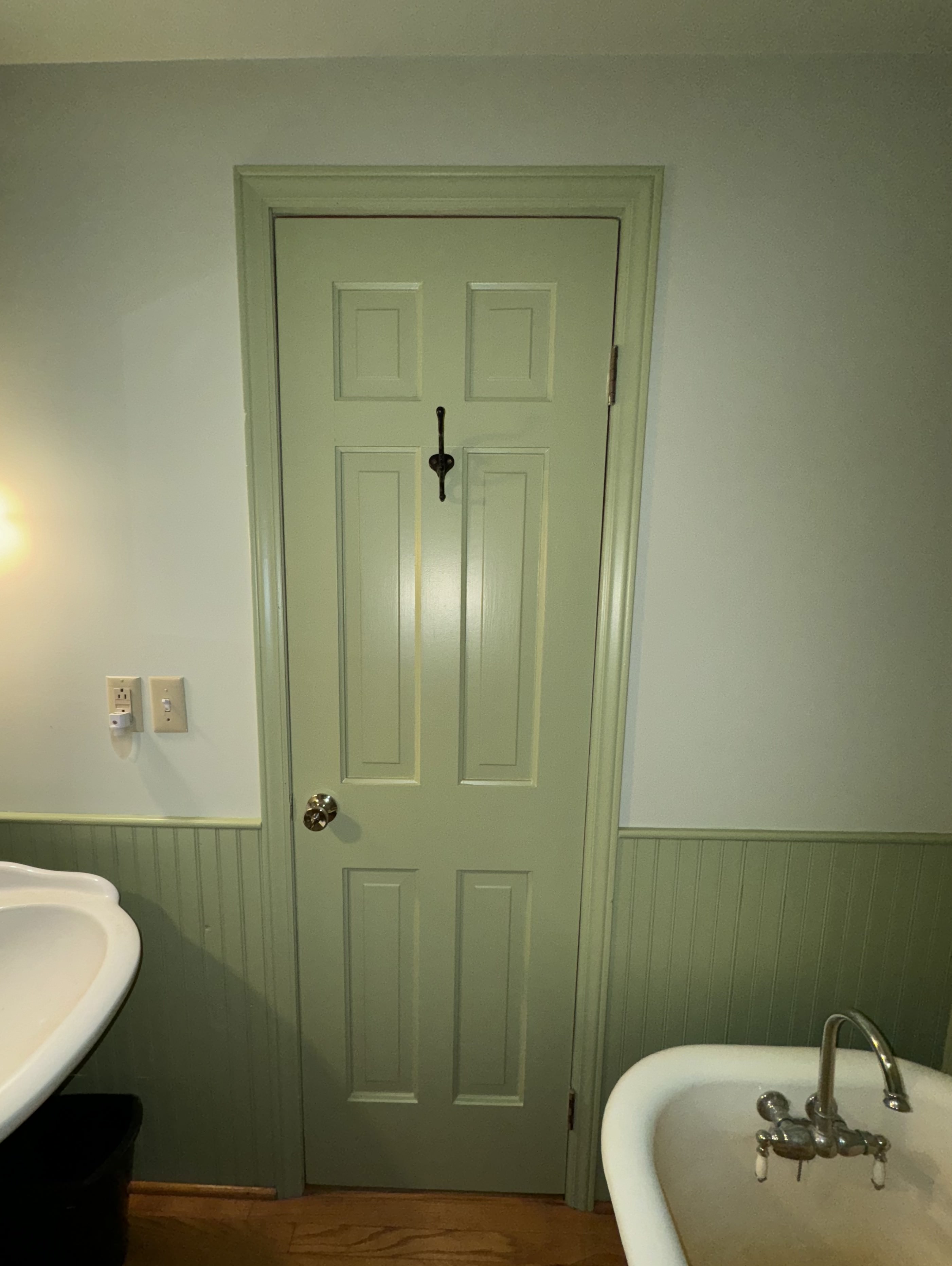 Bathroom renovation after